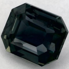 1.03 Ct Green Sapphire Octagon Loose Gemstone