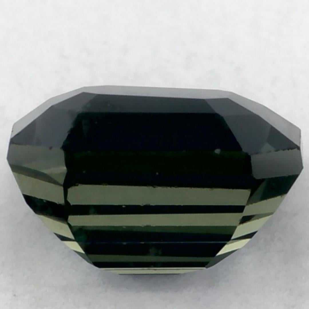 1.03 Ct Green Sapphire Octagon Loose Gemstone (pierre précieuse en vrac) Neuf - En vente à Fort Lee, NJ
