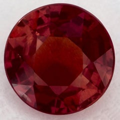 1.03 Ct Ruby Round Loose Gemstone