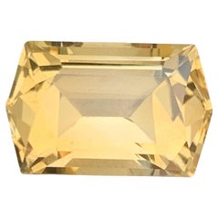 10,30 Quilates Citrino Natural Suelto Gema Corte Hexágono Para Joyería