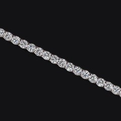 10,30 Karat Diamantarmband mit rundem Brillantschliff