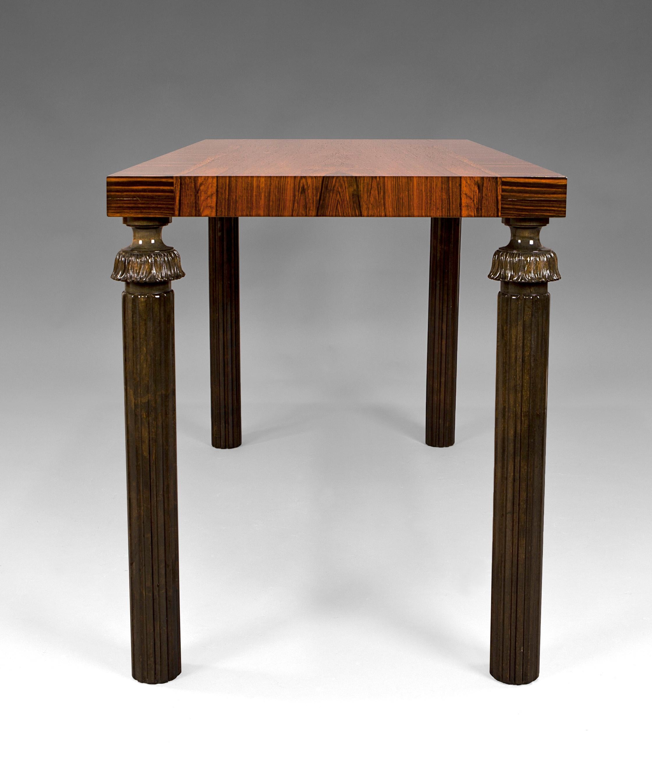 Art Deco 1030's Art Decó Console Table For Sale