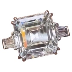10.31 Carat Emerald Diamond Ring 18K Gold High Jewellery Supremacy