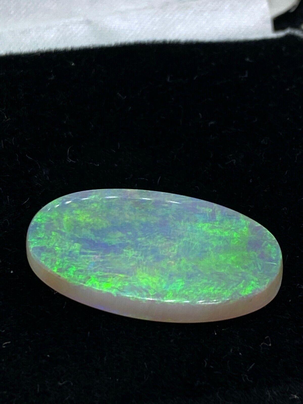 Oval Cut 10.32ct Oval Cabochon Cut Loose Australian Opal. Valued at $10000. For Sale