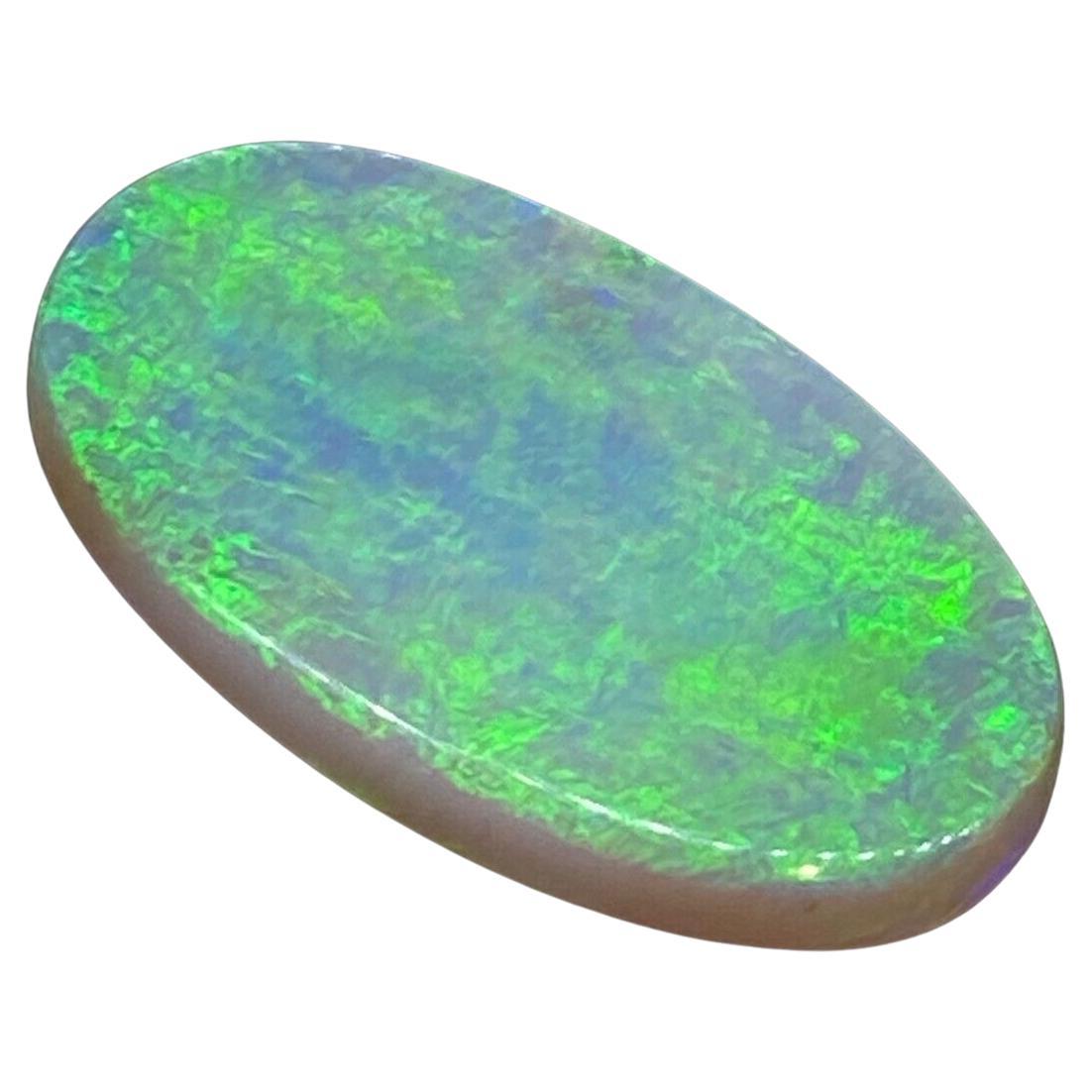 10.32ct Oval Cabochon Cut Loose Australian Opal. Valued at $10000. For Sale