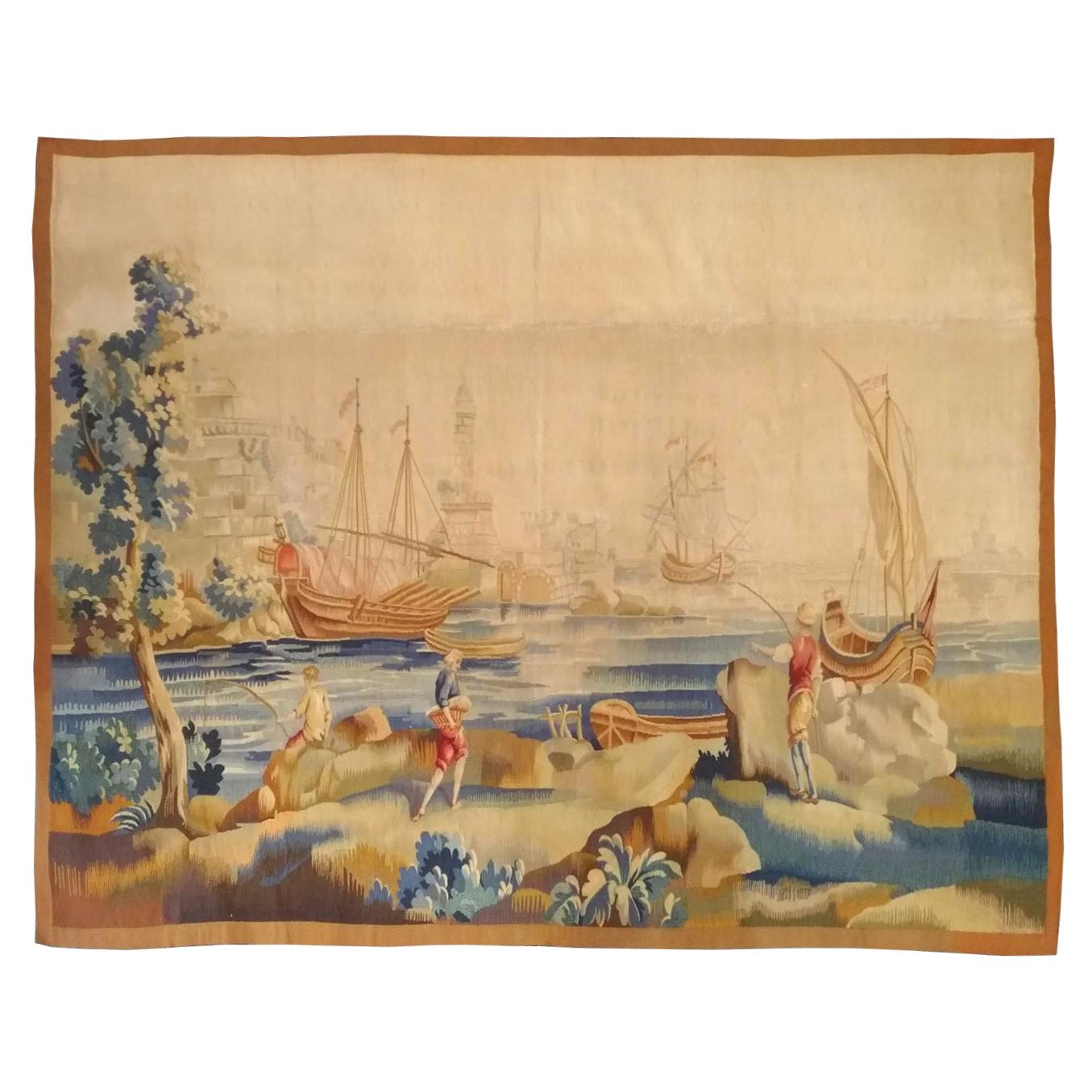 'Io and Zeus' Flemish Tapestry, Brussels 18th Century at 1stDibs