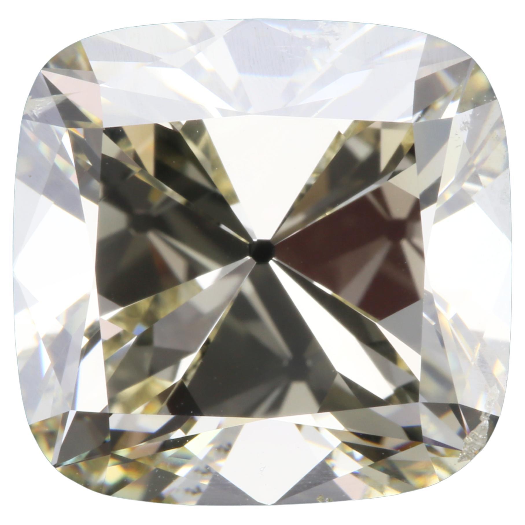 Diamante antico a cuscino da 10,34 carati - Un capolavoro senza tempo

Lasciati trasportare dalla lucentezza della storia con questo straordinario **diamante antico con taglio a cuscino da 10,34 carati**. Con un fascino classico e antico, questo