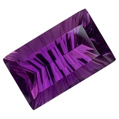 10.35 Carat Laser Cut Faceted Amethyst Gemstone Available For Sale 