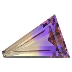 10.35 Carat Natural Loose Ametrine Trilliant Shape Gemstone
