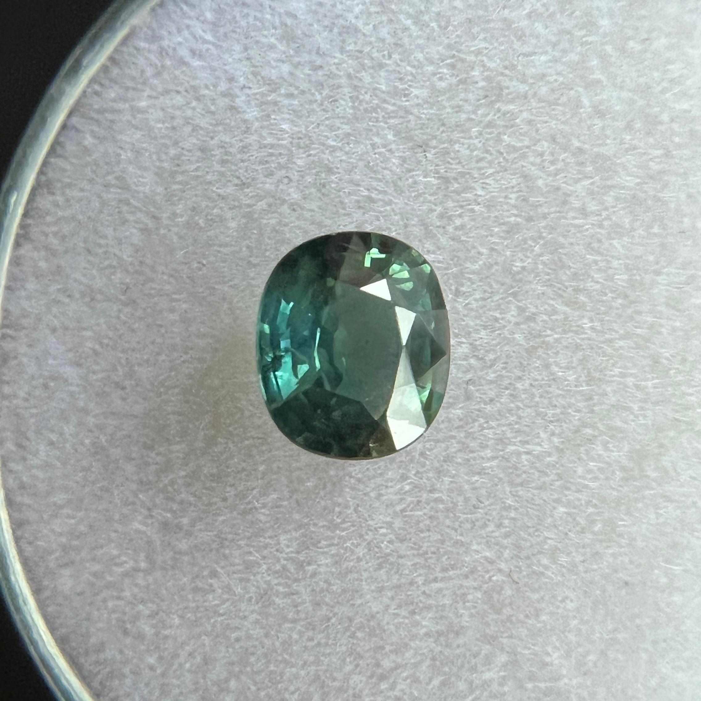 vivid green sapphire