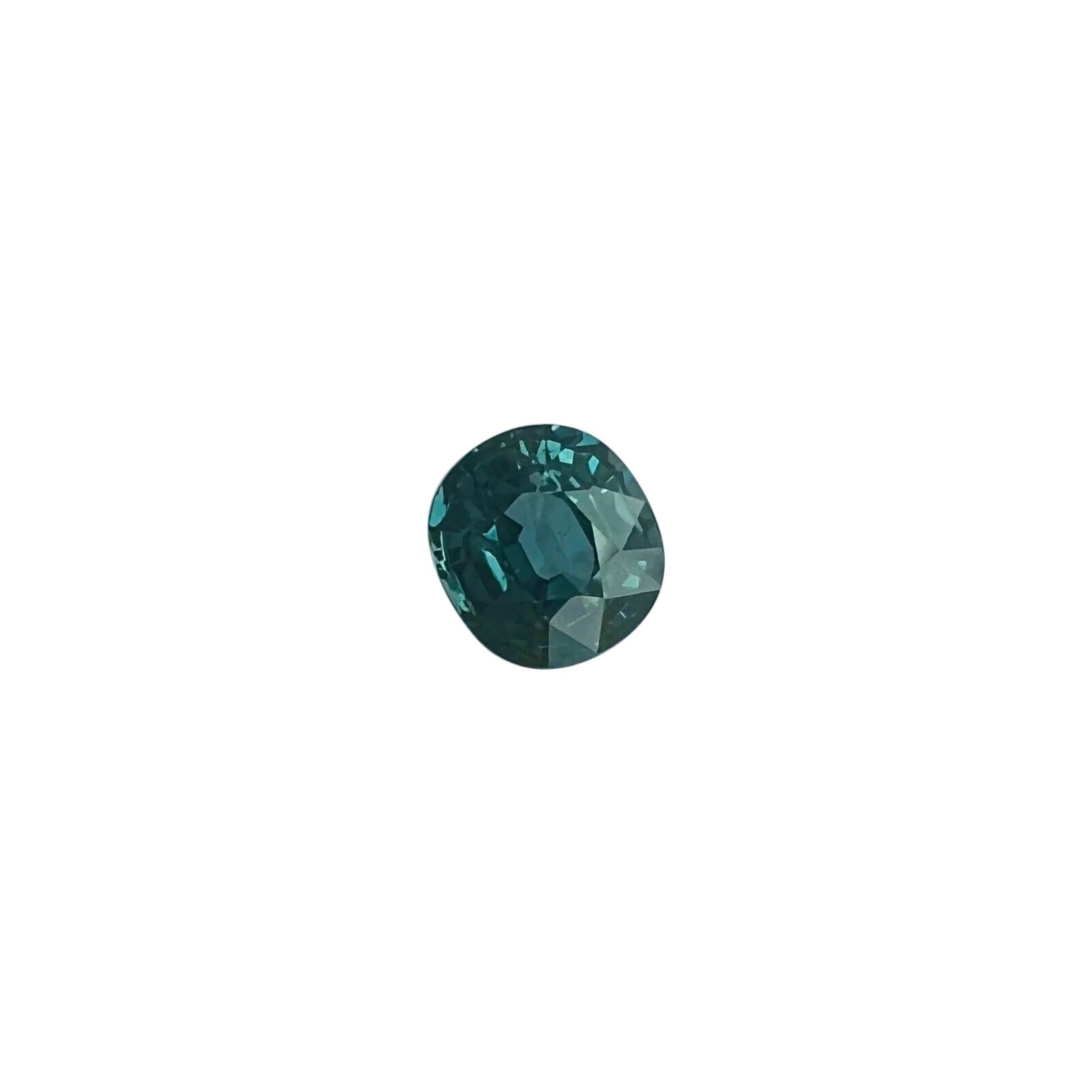 1.03ct Color Change Sapphire Rare Green Blue Untreated Oval Cut IGI Certified For Sale