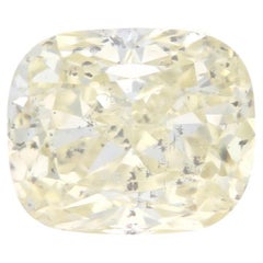 Diamant jaune brunâtre fantaisie taille coussin de 1,03 carat SI3 EGLUSA Clarté renforcée