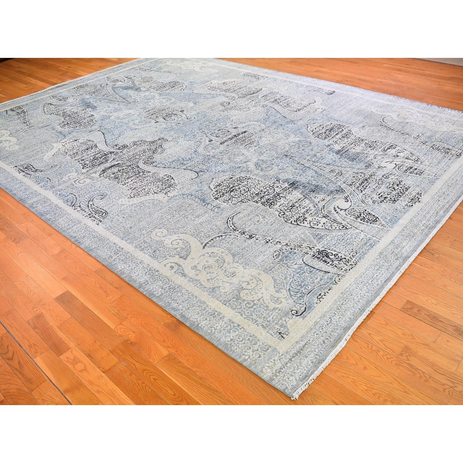 Hand-Knotted 10'3