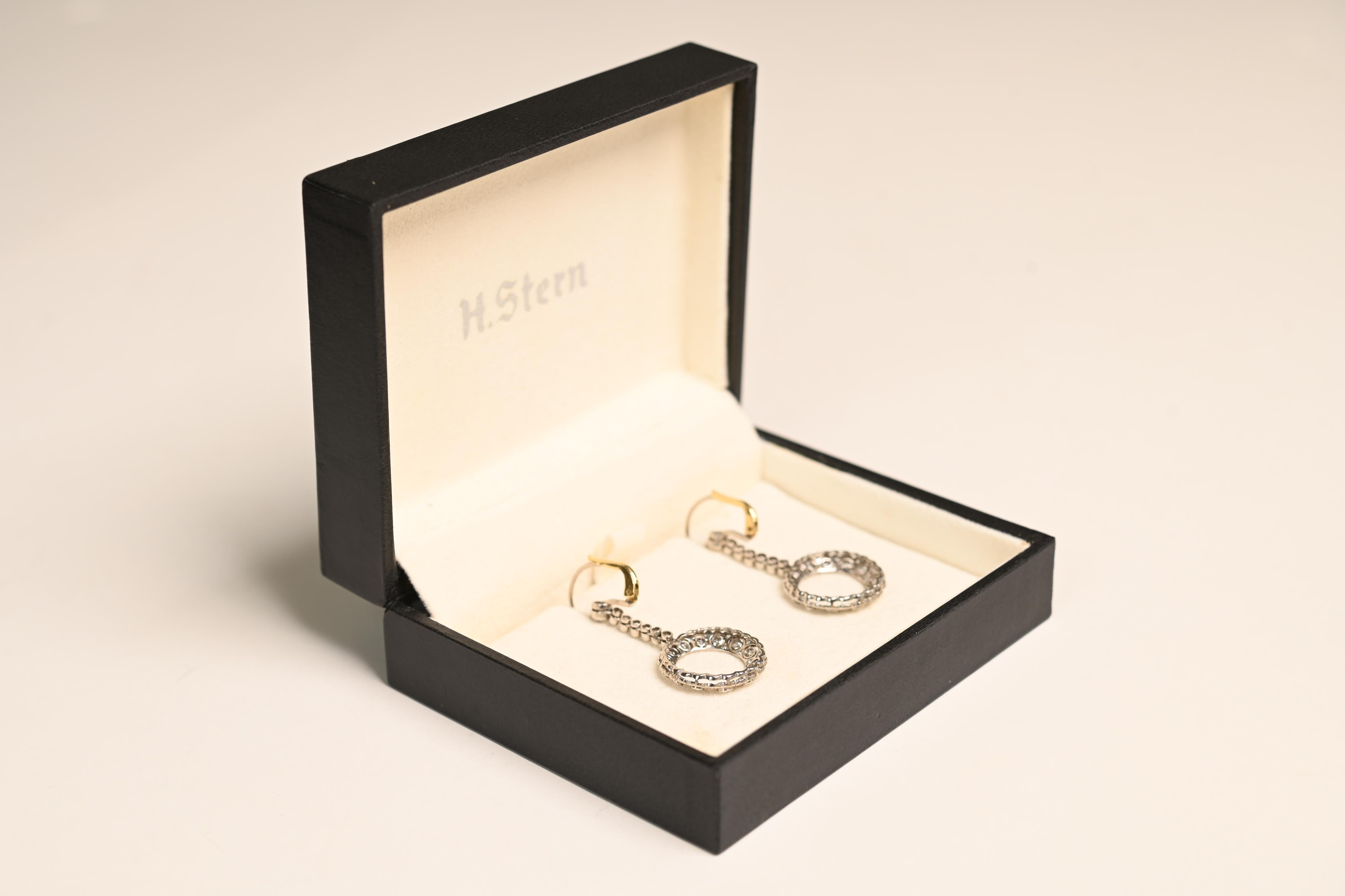 Pendientes de diamantes talla europea antigua engastados en bisel (aprox. 1,00 quilate), platino Corte europeo antiguo en venta