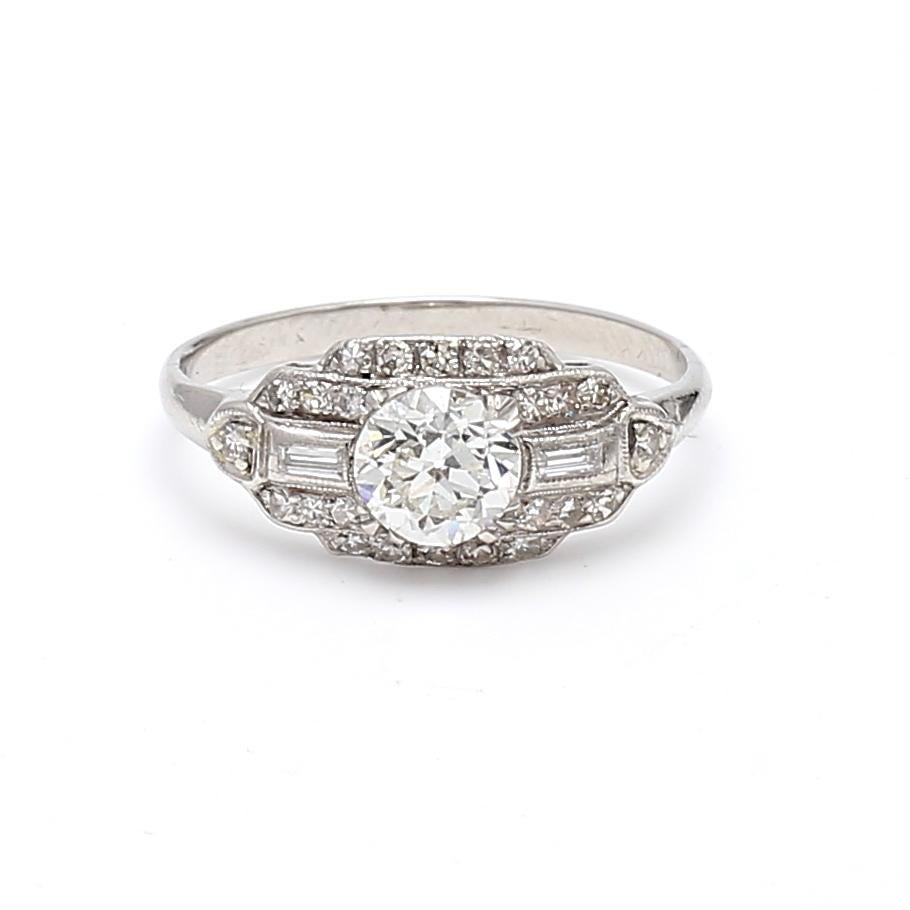 Title:
1.04 Carat Circular Brilliant Cut Shape I-VS2 Diamond Platinum Wedding Ring
Style:
Wedding
Metal:
Platinum
Gemstone 1:
1.04 Carat Diamond
Number of Stones:
1
Color:
I
Clarity:
VS2
Shape:
Circular Brilliant Cut
GIA:
DIAM CB I VS2 (GIA)