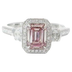Diamante de 1,04 quilates Fancy Brownish Pink VS2 Clarity