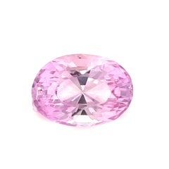 1.04ct Oval Cherry Blossom Pink Sapphire by Sarosi, Loose Gem