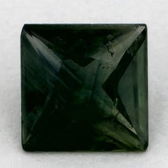 1.04 Ct Blue Sapphire Asscher Loose Gemstone