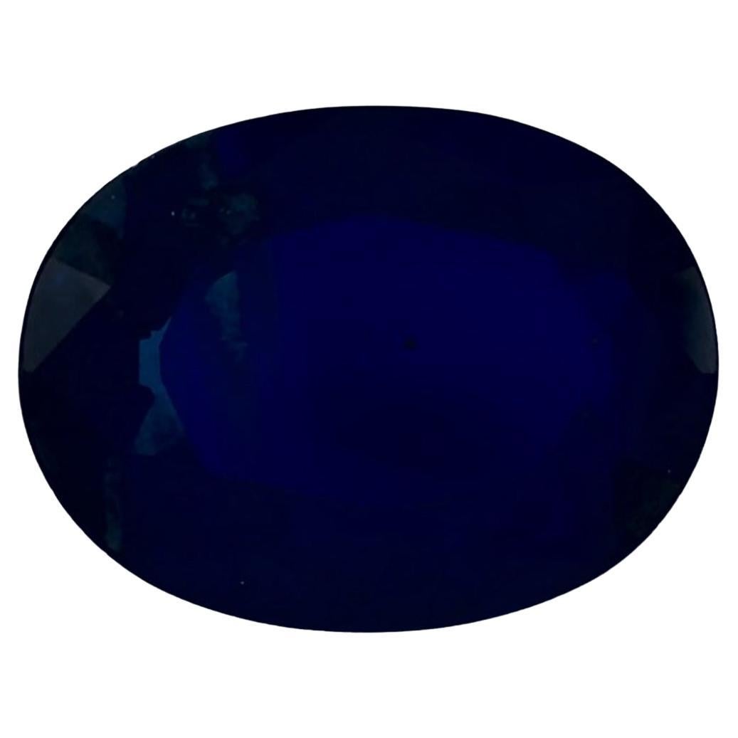 1.04 carati di zaffiro blu ovale sfuso