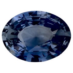 1.04 carati di zaffiro blu ovale sfuso