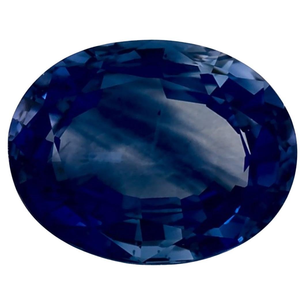 1.04 Ct Blue Sapphire Oval Loose Gemstone