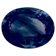 1.04 Ct Blue Sapphire Oval Loose Gemstone