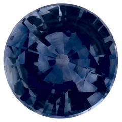 1.04 Ct Blue Sapphire Round Loose Gemstone