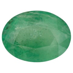 1.04 carati di smeraldo ovale sfuso