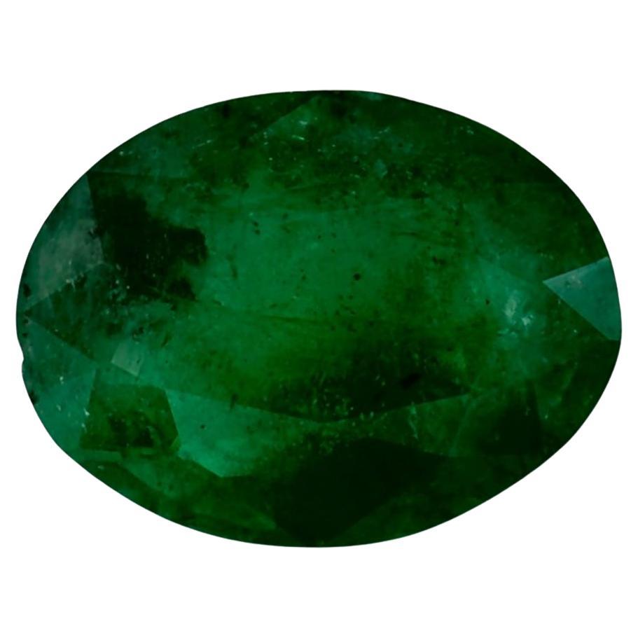 1.04 Ct Emerald Oval Loose Gemstone