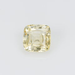 1,04 ct, saphir jaune facetté