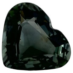1.04 Ct Green Sapphire Heart Loose Gemstone (pierre précieuse en vrac)