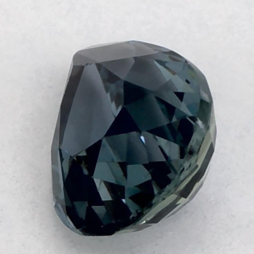 1.04 Ct Green Sapphire Pear Loose Gemstone (pierre précieuse en vrac) Pour femmes en vente