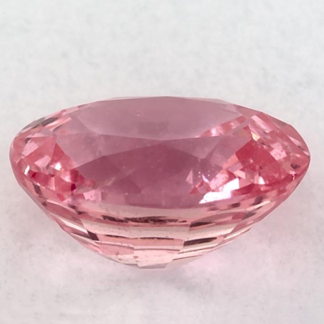 1.04 Ct Pink Sapphire Oval Loose Gemstone In condizioni Nuovo in vendita a Fort Lee, NJ