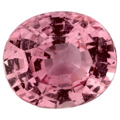 1.04 Ct Pink Sapphire Oval Loose Gemstone