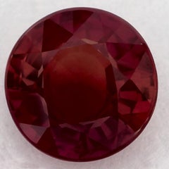1.04 Ct Ruby Round Loose Gemstone