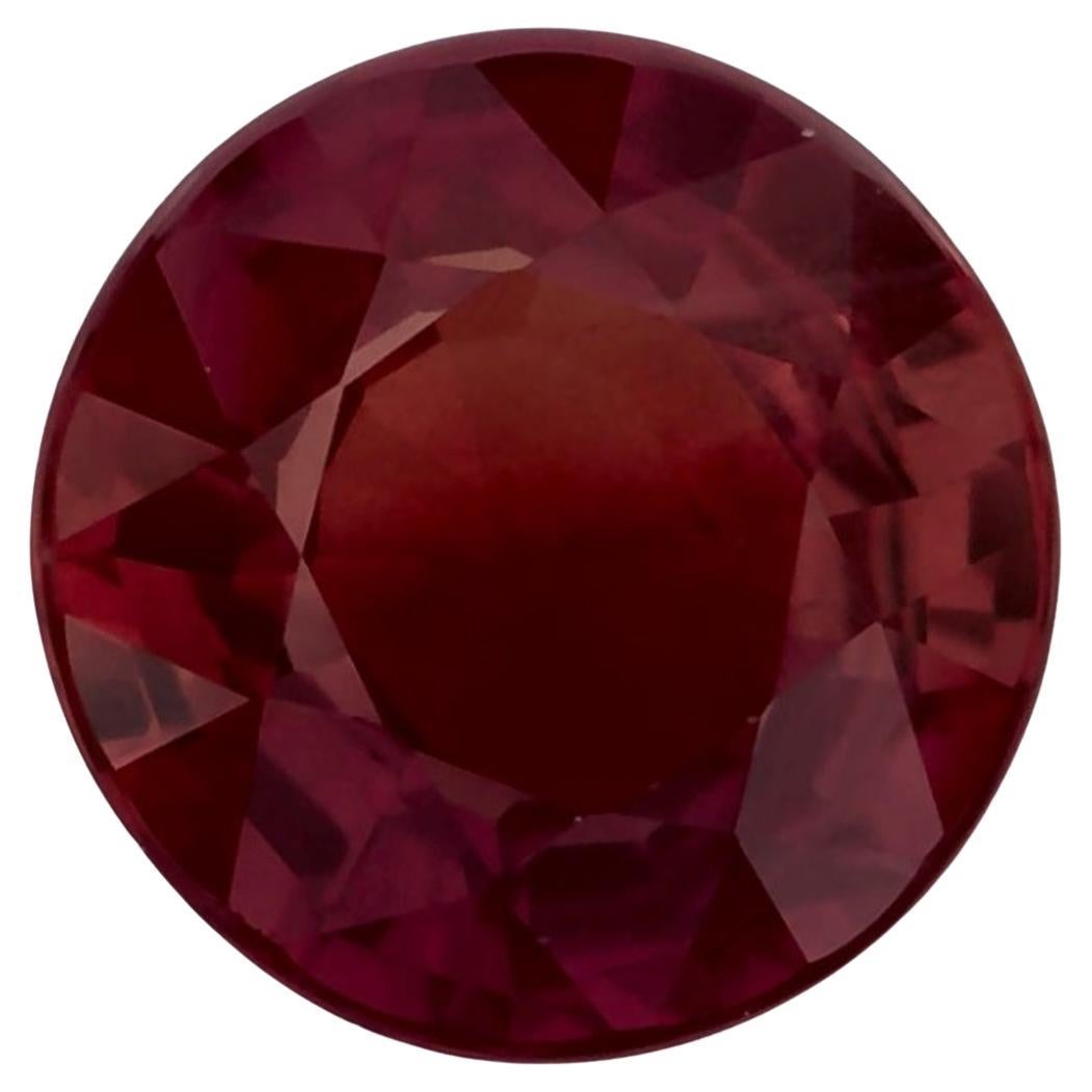 1.04 Ct Ruby Round Loose Gemstone