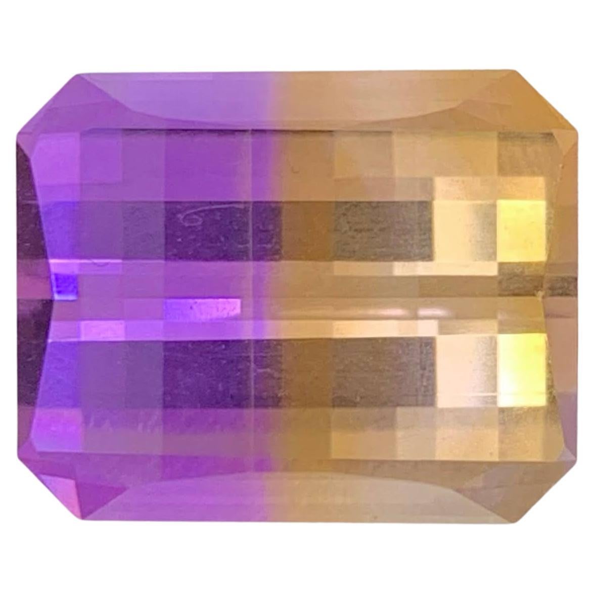 10.40 Karat Natürlicher Loser Bi Color Ametrine Stein Pixel Schliff Brasilianischer Edelstein