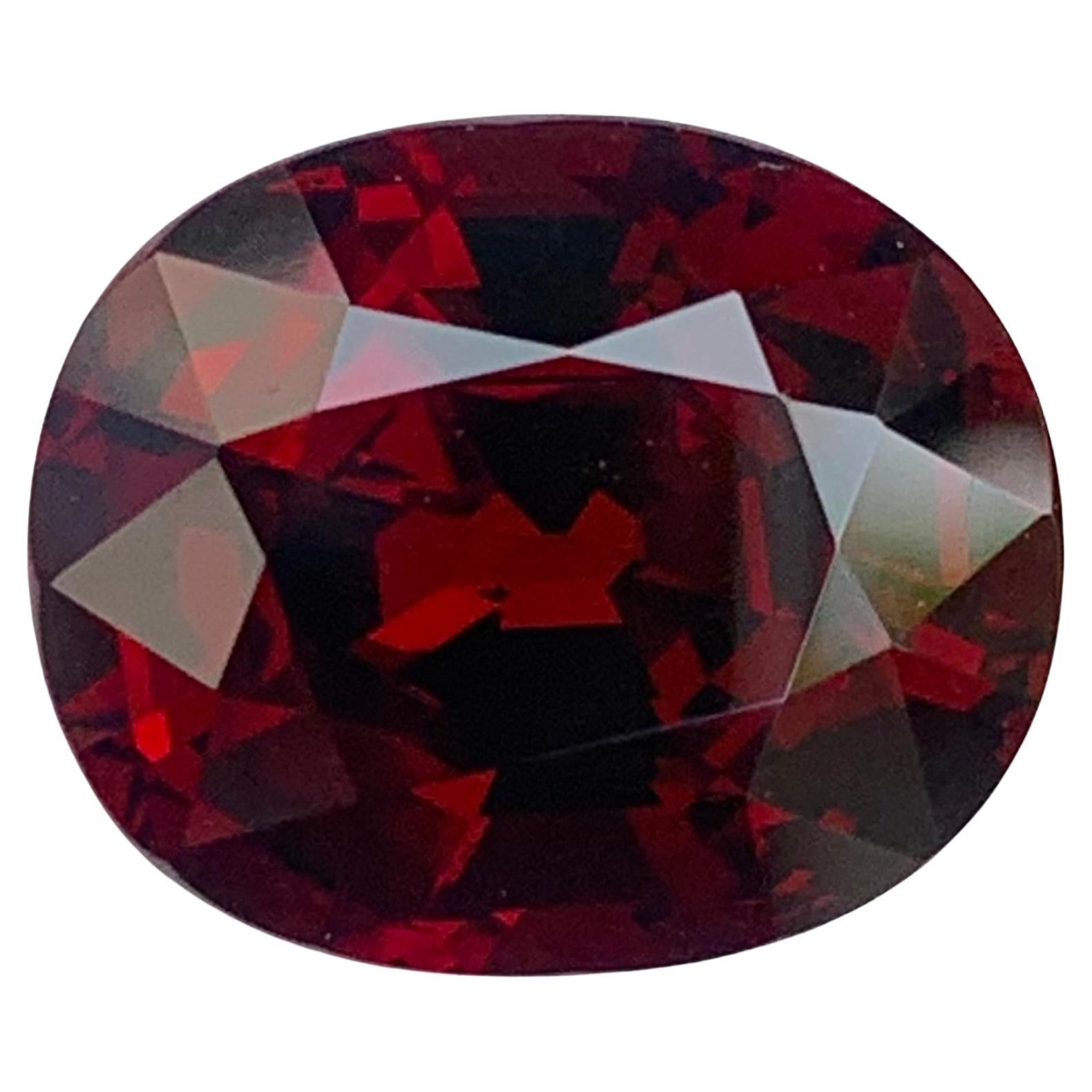 10.40 Carat Natural Loose Spessatite Garnet Cushion Cut Gemstone For Sale
