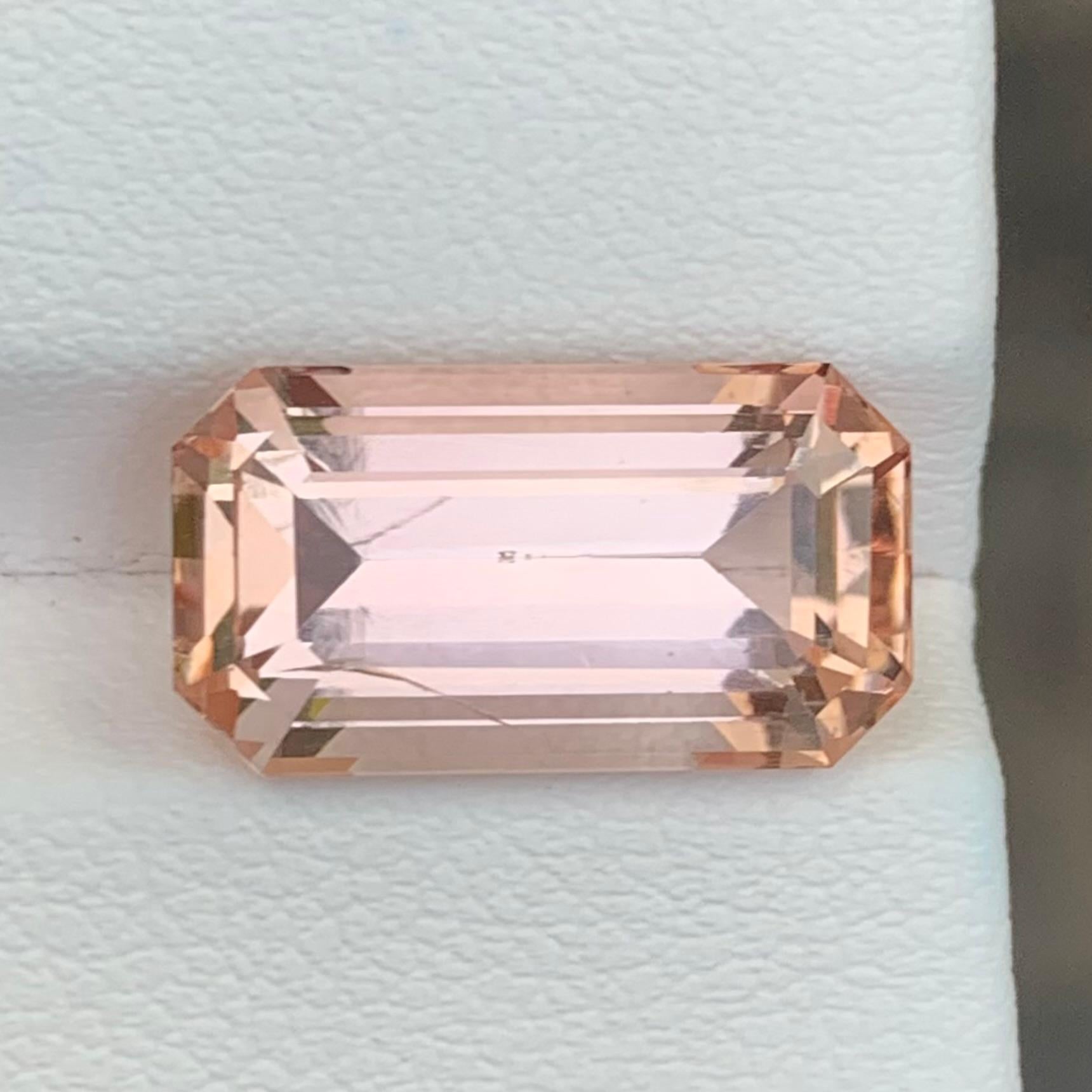 10.40 Carats Loose Imperial Topaz Natural Gemstone For Sale 4