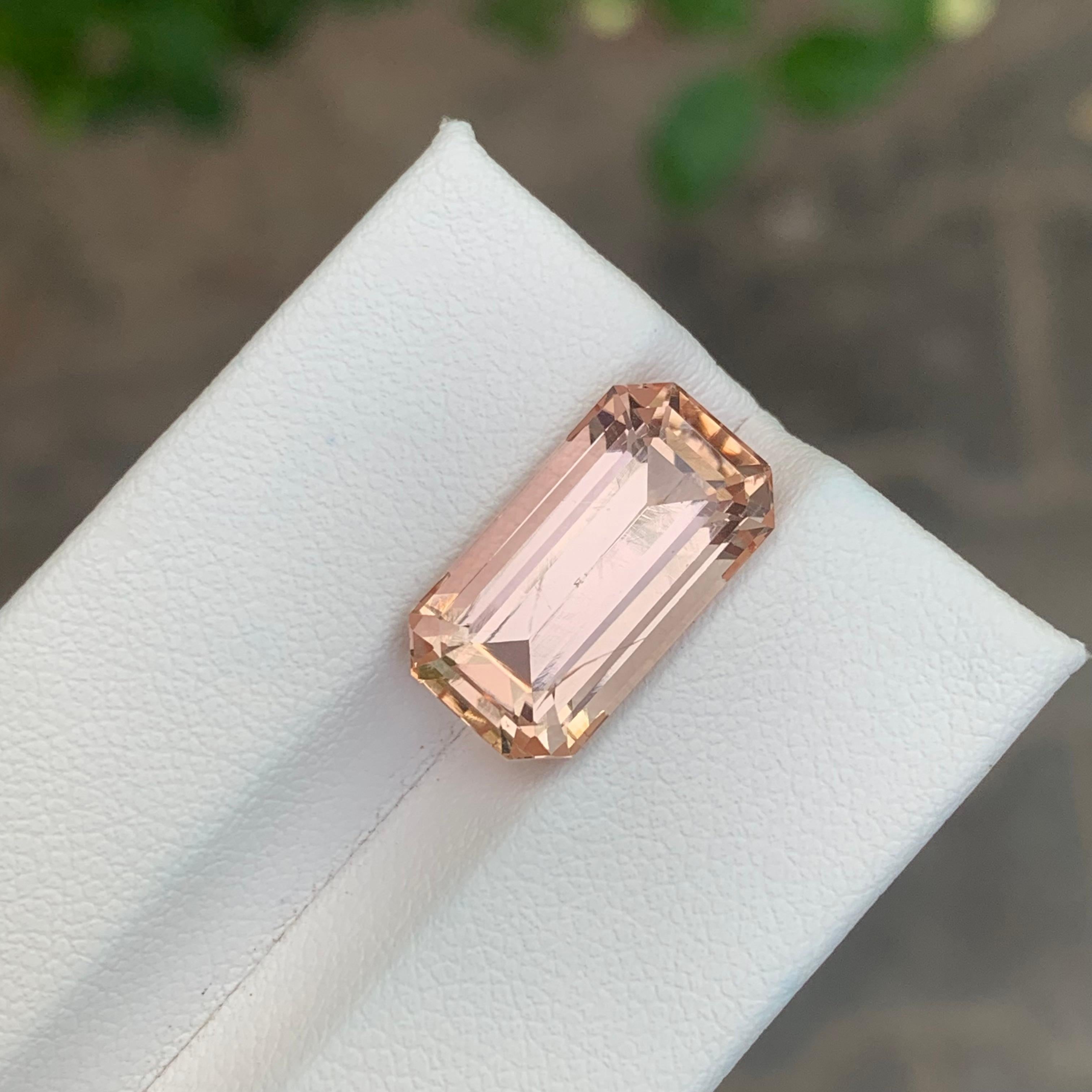 10.40 Carats Loose Imperial Topaz Natural Gemstone For Sale 6