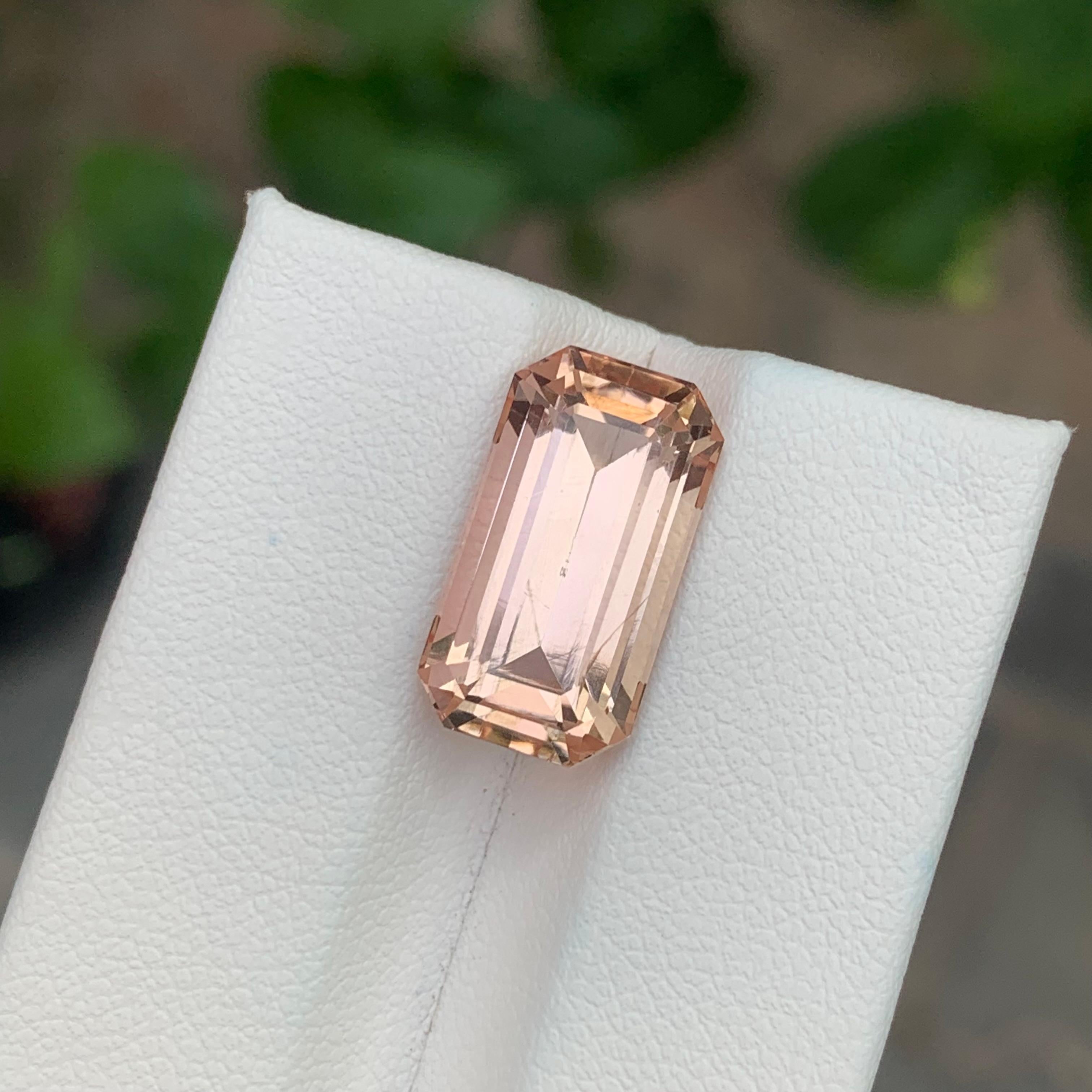 10.40 Carats Loose Imperial Topaz Natural Gemstone For Sale 2