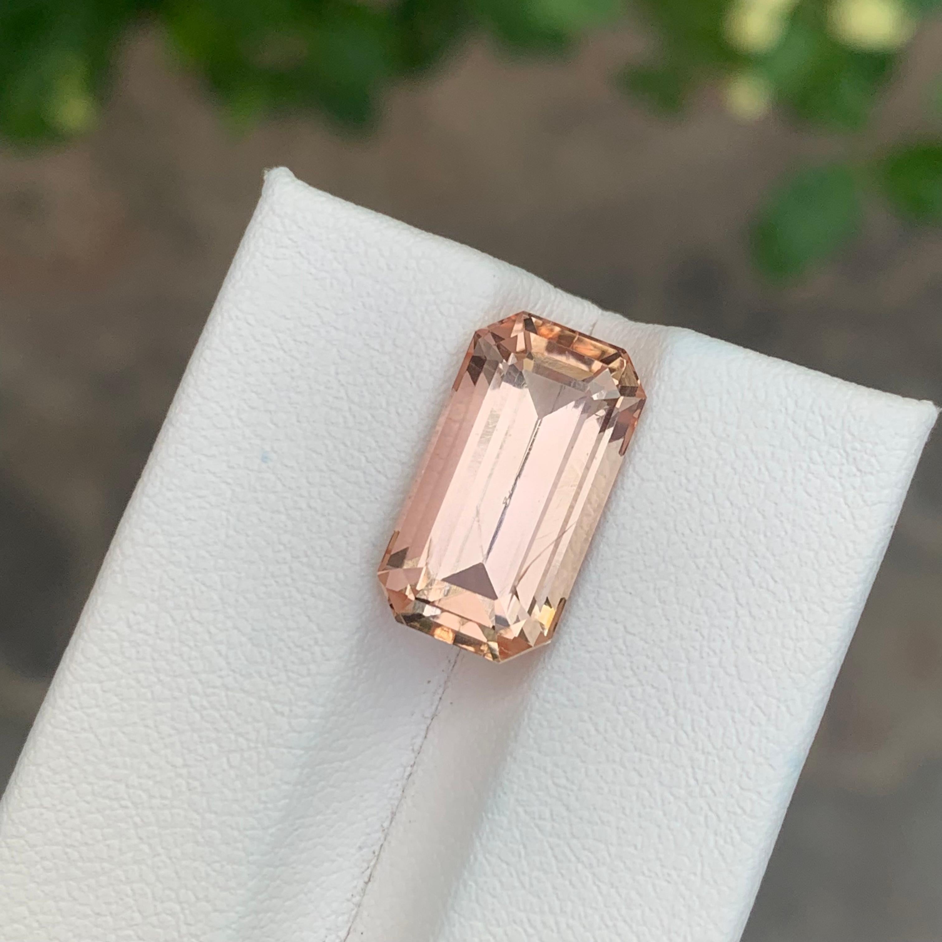 10.40 Carats Loose Imperial Topaz Natural Gemstone For Sale 3