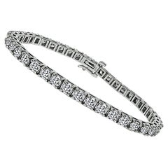 Pulsera de tenis con diamantes de 10,40 ct