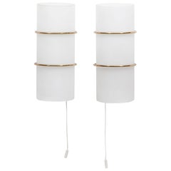 1960s Pair of Wall-Mounted Lamps by Maria Lindeman