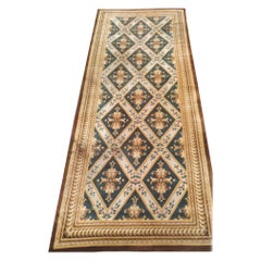 1043 - Joli tapis français d'Aubusson savonnerie