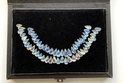 104.45 carat moonstone top quality pear layout for fine jewelry natural gemstone