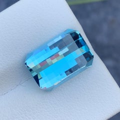10.45 Carat Gorgeous Pixel Bar Cut Loose Sky Blue Topaz From Brazil
