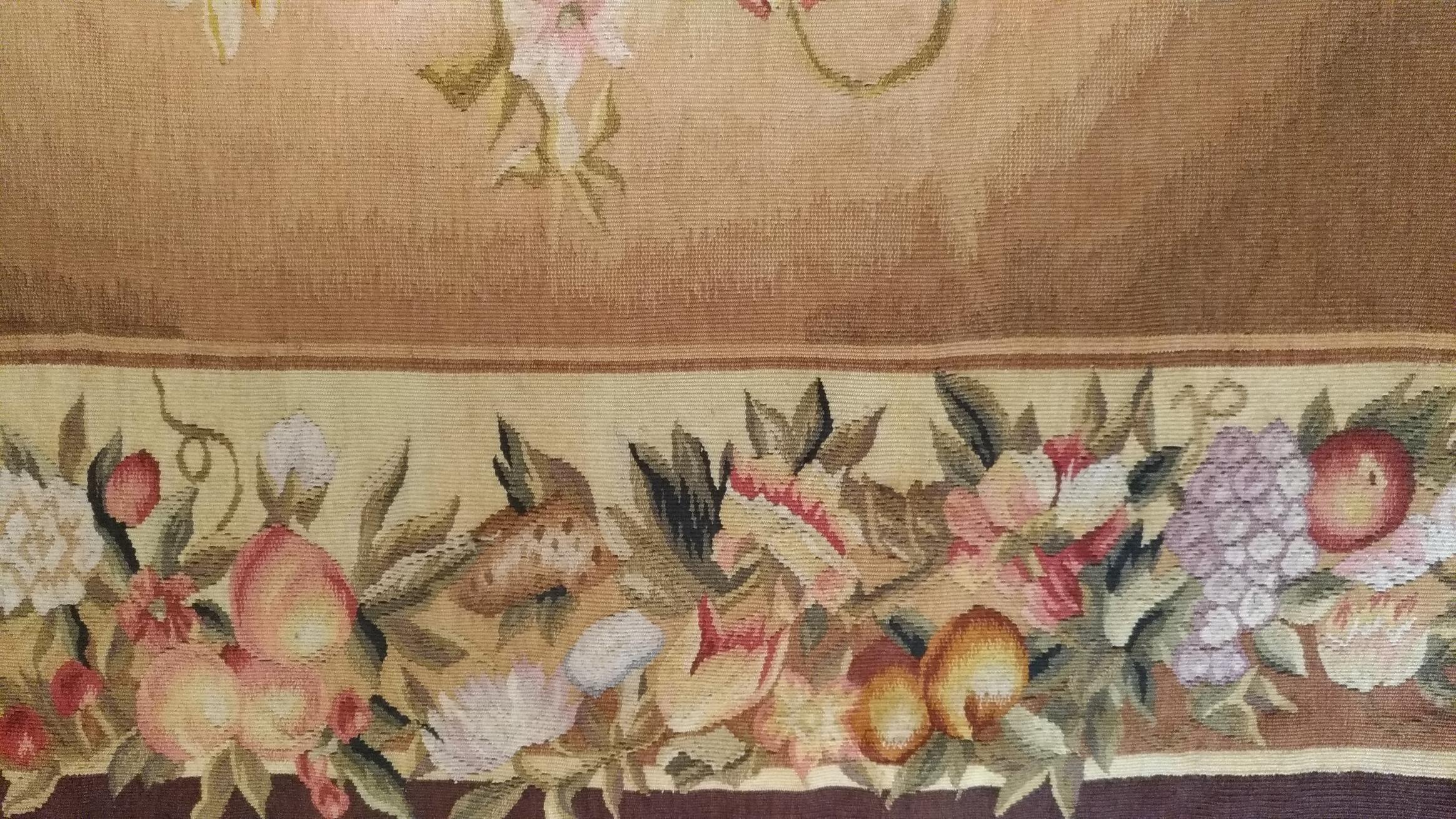 1046 - Brussels Tapestry circa 1950 For Sale 2