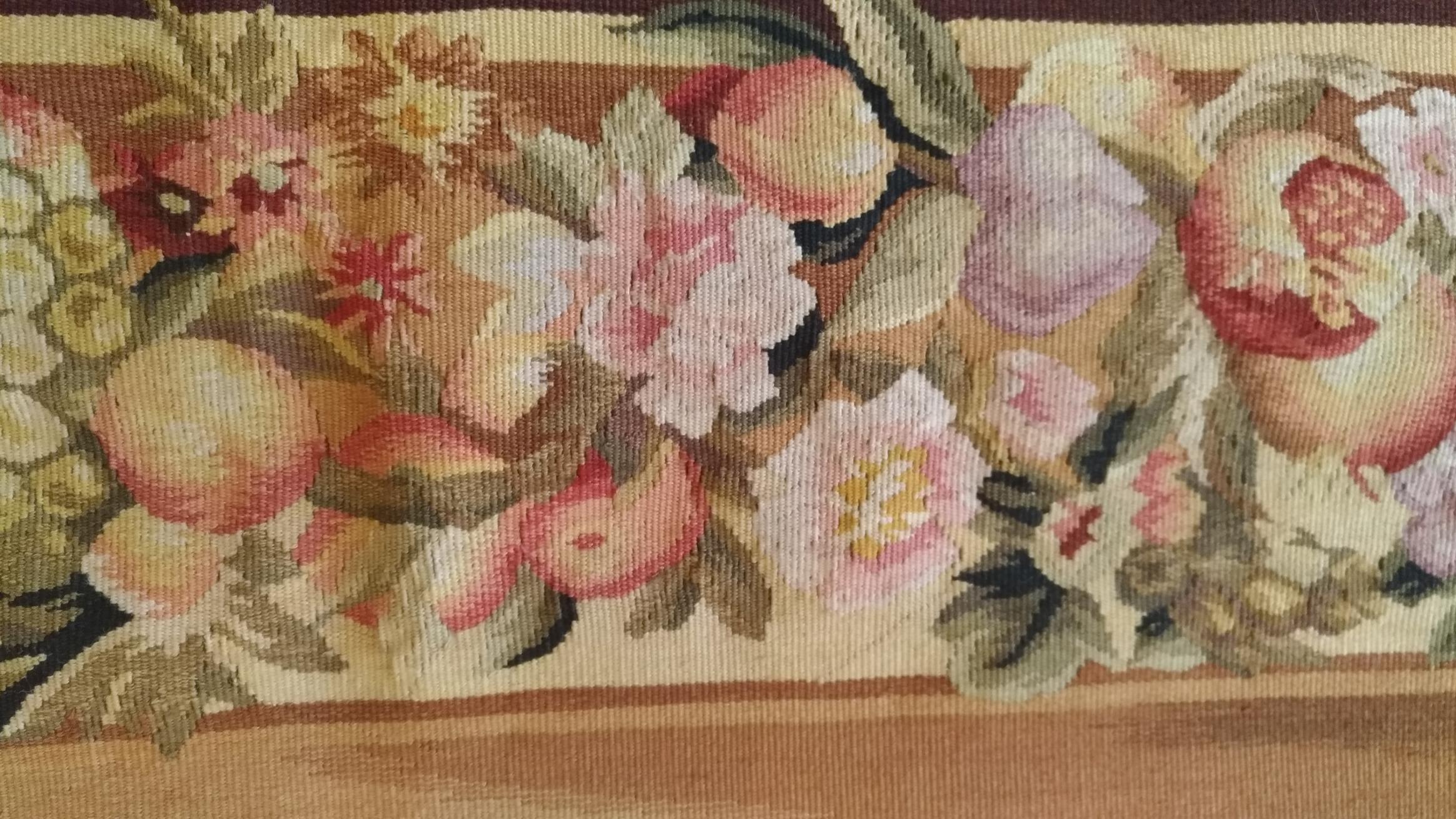 Wool 1046 - Brussels Tapestry circa 1950 For Sale