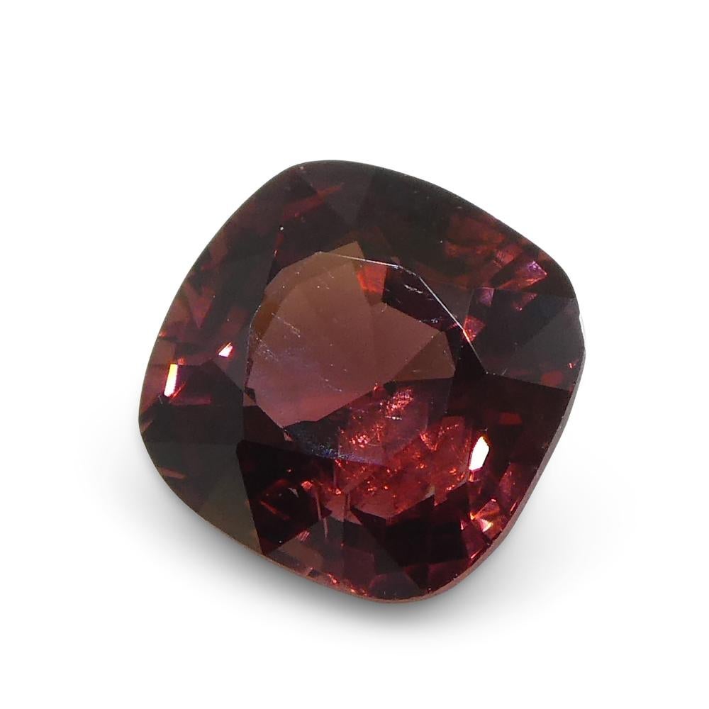 1.04ct Cushion Red Spinel from Sri Lanka For Sale 8